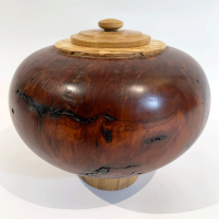 Lidded Redgum Burl